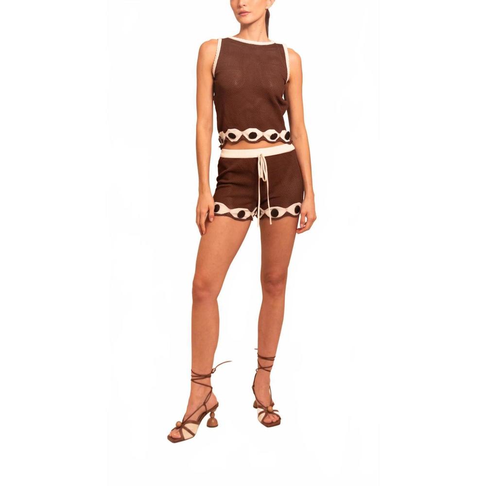 NEW AZULU rocio top in espresso